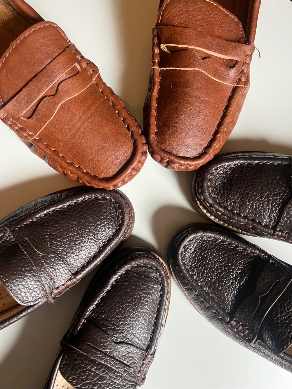 Boys PREMIUM Preppy Footwear Bundle 10 1/2, 11, 11 Little Kid Loafers Drivers